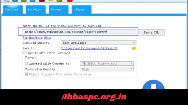 Allavsoft Video Downloader Converter