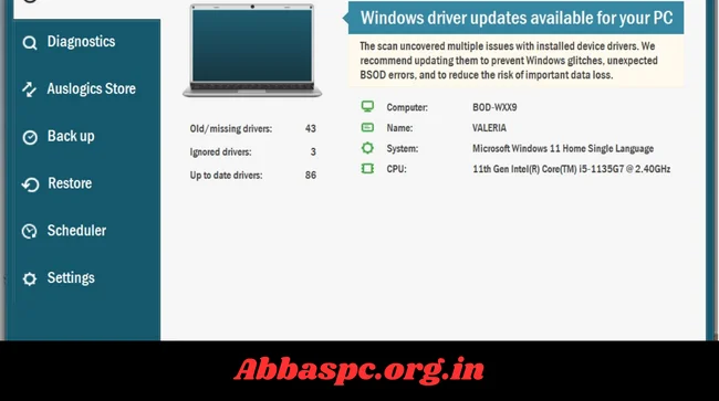 Auslogics Driver Updater