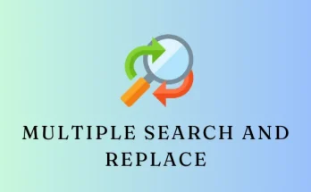 Multiple Search And Replace Abbaspc