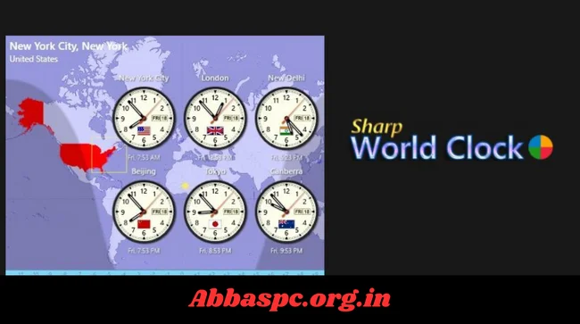 Sharp World Clock