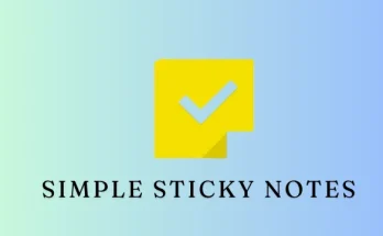 Simple Sticky Notes Abbaspc