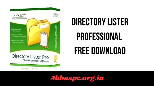 Directory Lister Pro