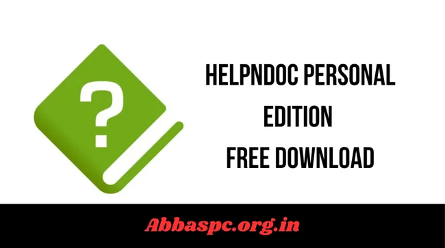 HelpNDoc Personal