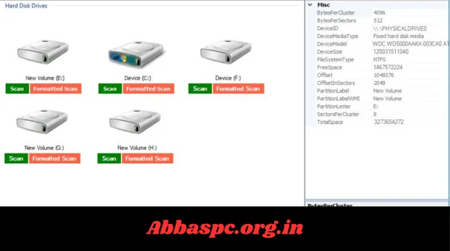 SysTools Hard Drive Data Recovery