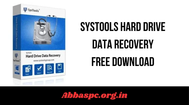 SysTools Hard Drive Data Recovery 