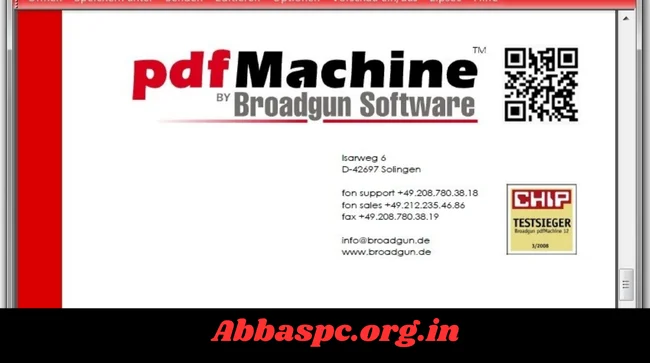 Broadgun pdfMachine