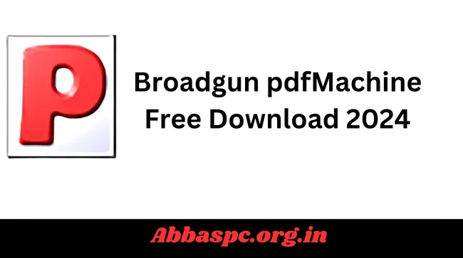 Broadgun pdfMachine